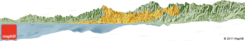 Savanna Style Horizon Map of Jose Azueta