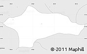 Silver Style Simple Map of Juan R. Escudero