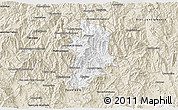 Classic Style 3D Map of Metlatonoc