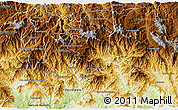 Physical 3D Map of Metlatonoc