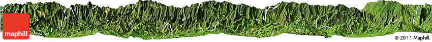 Satellite Horizon Map of Metlatonoc