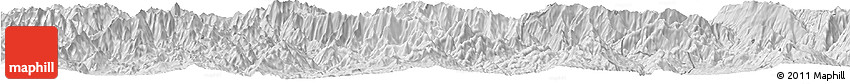 Silver Style Horizon Map of Metlatonoc