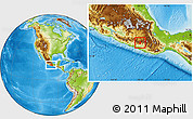 Physical Location Map of Metlatonoc