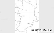 Blank Simple Map of Metlatonoc