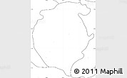 Blank Simple Map of Mochitlan, no labels