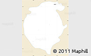 Classic Style Simple Map of Mochitlan, single color outside