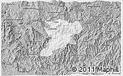 Gray 3D Map of Quechultenango