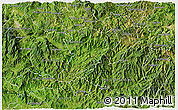 Satellite 3D Map of Quechultenango
