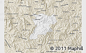 Classic Style Map of Quechultenango