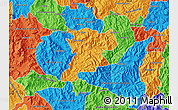 Political Map of Quechultenango