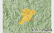 Savanna Style Map of Quechultenango