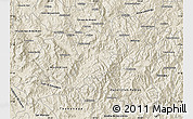 Shaded Relief Map of Quechultenango
