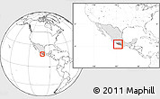 Blank Location Map of Tecpan de Galeana, highlighted country, highlighted parent region, within the entire country