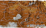 Physical 3D Map of Alfajayucan
