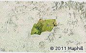 Satellite 3D Map of Alfajayucan, lighten