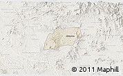 Shaded Relief 3D Map of Alfajayucan, lighten