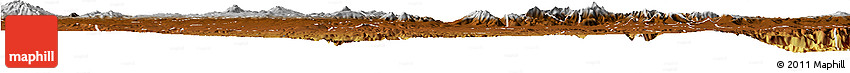 Physical Horizon Map of Alfajayucan