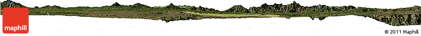 Satellite Horizon Map of Alfajayucan, darken