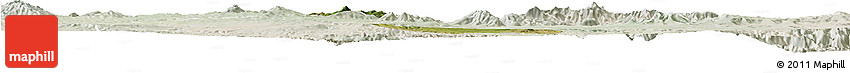 Satellite Horizon Map of Alfajayucan, lighten