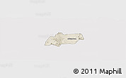 Shaded Relief Panoramic Map of Alfajayucan, cropped outside