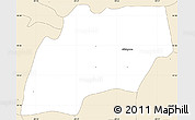 Classic Style Simple Map of Alfajayucan