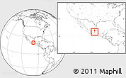 Blank Location Map of Atotonilco de Tula, highlighted parent region, within the entire country