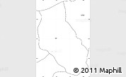 Blank Simple Map of Jacala de Ledezma