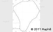 Blank Simple Map of Tizayuca, no labels