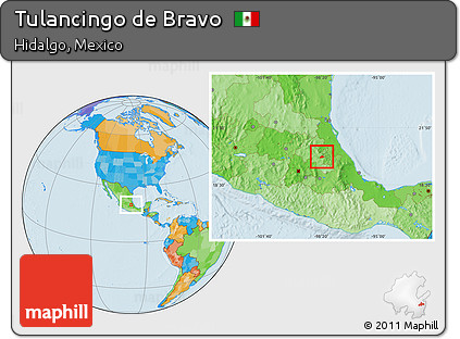 Tulancingo Hidalgo Mexico Map Free Political Location Map Of Tulancingo De Bravo