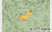 Savanna Style Map of Ahualulco de Mercado