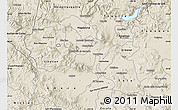 Shaded Relief Map of Ahualulco de Mercado