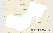 Classic Style Simple Map of Ahualulco de Mercado