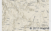Shaded Relief Map of Ameca
