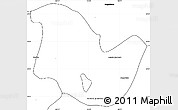 Blank Simple Map of Antonio Escobedo