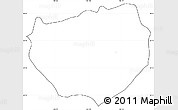 Blank Simple Map of Atengo, cropped outside, no labels