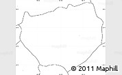 Blank Simple Map of Atengo, no labels