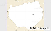 Classic Style Simple Map of Atengo
