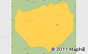Savanna Style Simple Map of Atengo