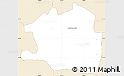 Classic Style Simple Map of Atotonilco El Alto