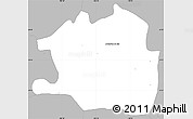 Gray Simple Map of Atotonilco El Alto