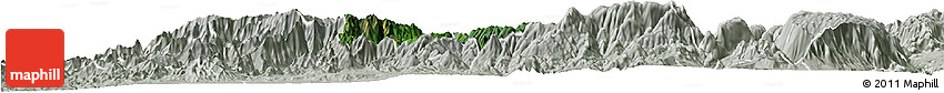 Satellite Horizon Map of Autlan De Navarro, lighten, semi-desaturated