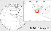 Blank Location Map of Autlan de Navarro, highlighted parent region