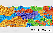 Political Panoramic Map of Ayutla