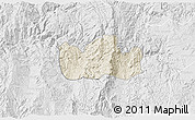 Shaded Relief 3D Map of Bolanos, lighten, desaturated