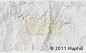 Shaded Relief 3D Map of Bolanos, lighten, semi-desaturated