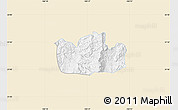 Classic Style Map of Bolanos, single color outside