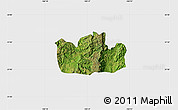 Satellite Map of Bolanos, single color outside