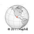 Outline Map of Bolanos