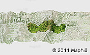 Satellite Panoramic Map of Bolanos, lighten