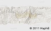 Shaded Relief Panoramic Map of Bolanos, lighten